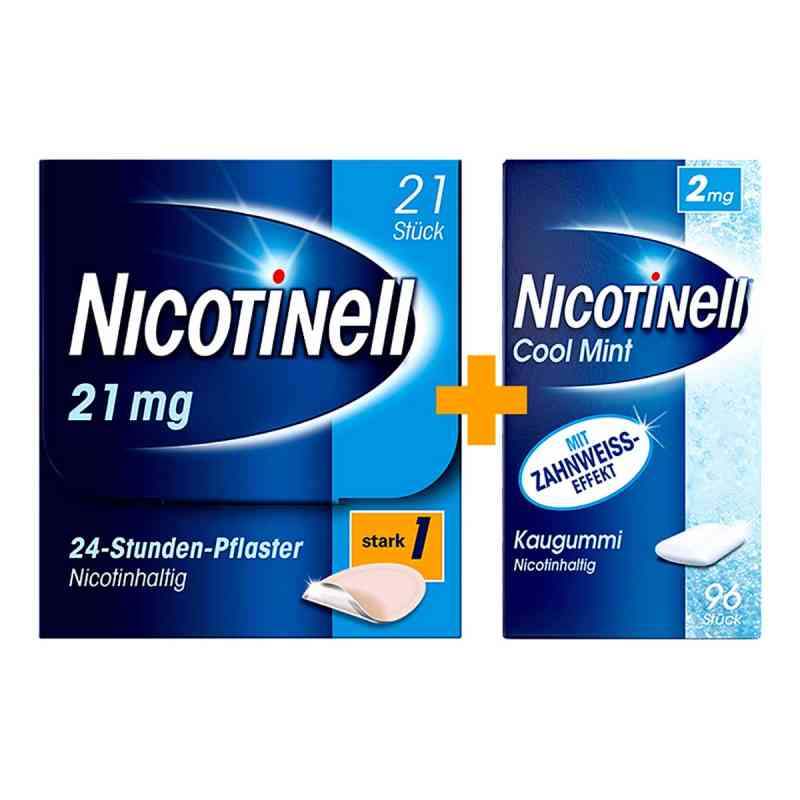Nicotinell Starter Set 2: plastry + gumy do żucia 1 szt. od Cooper Consumer Health Deutschland GmbH PZN 08100796