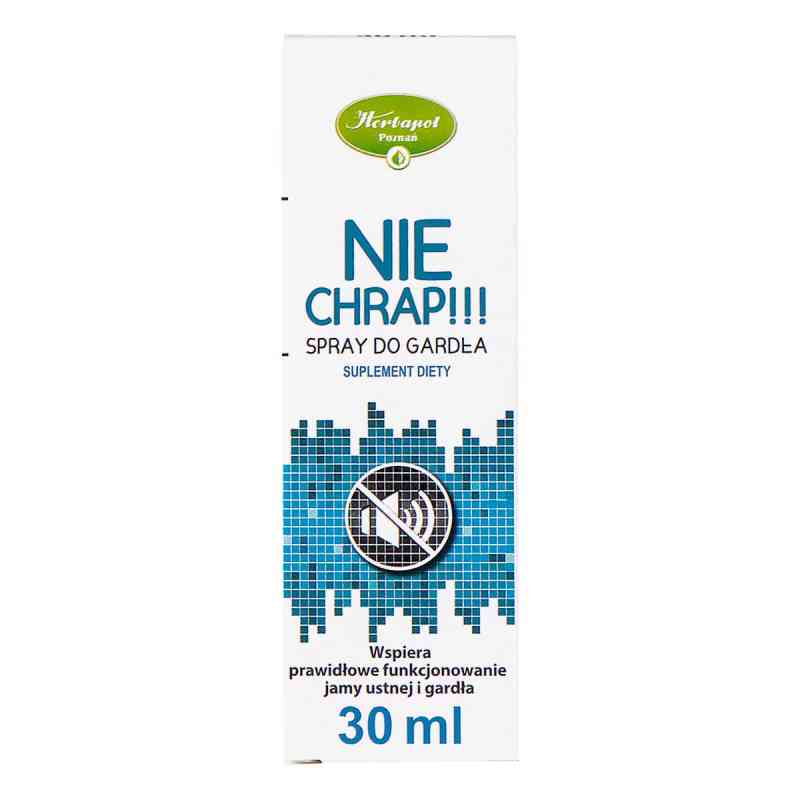 Nie Chrap spray do gardła 30 ml od POZNAŃSKIE ZAKŁ. ZIELARSKIE 