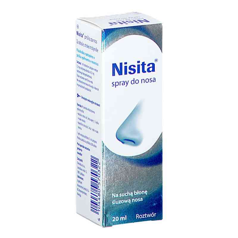 Nisita spray do nosa 20 ml od ENGELHARD ARZNEIMITTEL GMBH & CO KG PZN 08303821