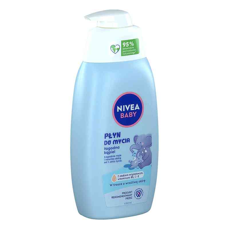Nivea Baby Płyn do mycia łagodna kąpiel od 1. dnia życia 450 ml od BEIERSDORF AG PZN 08306545