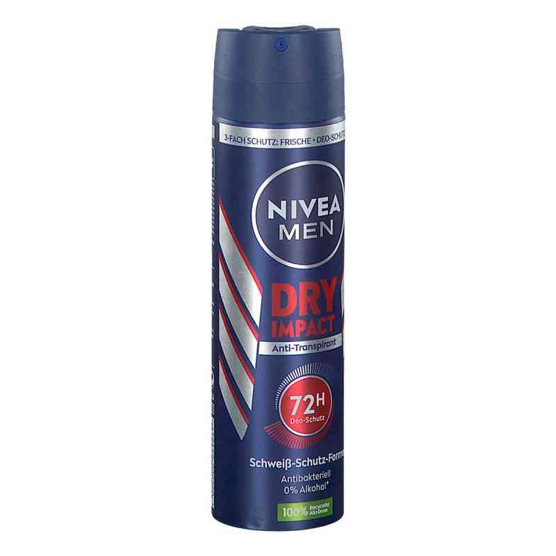 Nivea Men Antyperspirant Dry Impact 48h 150 ml od Beiersdorf AG/GB Deutschland Vertrieb PZN 11325969