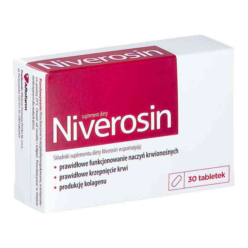 Niverosin tabletki 30  od AFLOFARM FARMACJA POLSKA SP. Z O.O. PZN 08302802