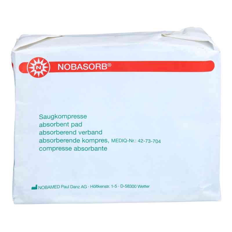 Nobasorb Saugkompressen 10x20 cm 25 szt. od NOBAMED Paul Danz AG PZN 12500624