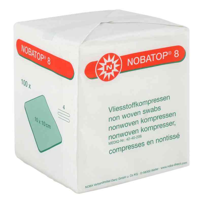 Nobatop 8 Kompressen 10x10cm unsteril 100 szt. od NOBAMED Paul Danz AG PZN 07099214