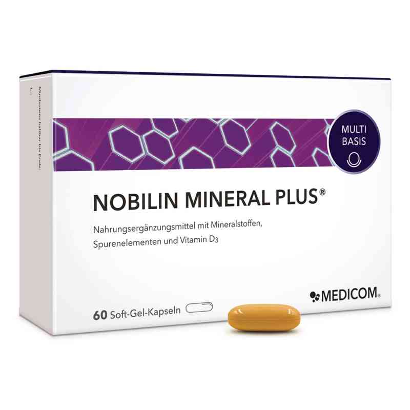 Nobilin Mineral Plus kapsułki 60 szt. od MEDICOM Pharma GmbH PZN 05502798