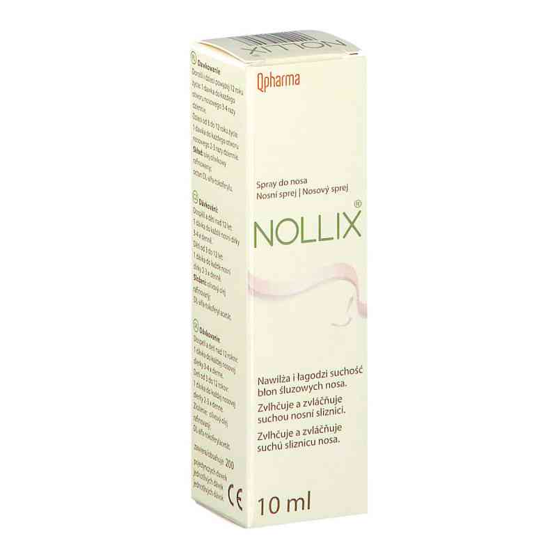Nollix spray do nosa 10 ml od QPHARMA SP. Z O.O. PZN 08302903