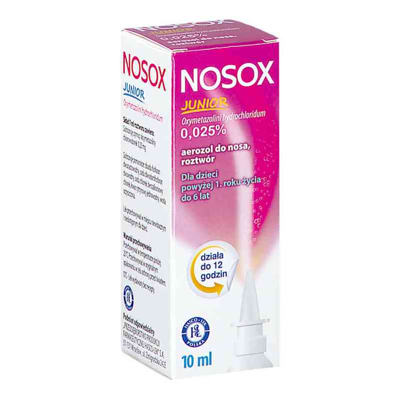 Nosox Junior spray 10 ml od PRZEDSIĘBIORSTWO PRODUKCJI FARMA PZN 08303721