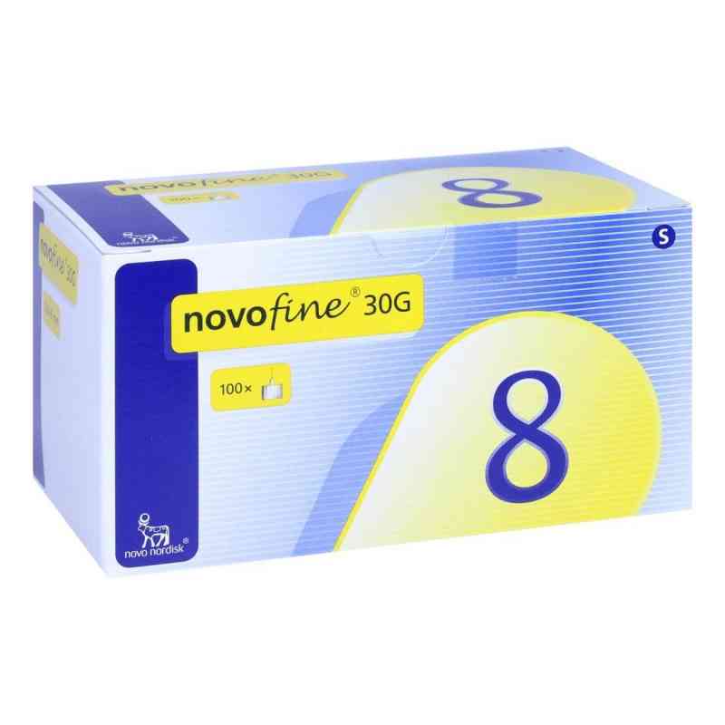 Novofine 8 Kanülen 0,30x8 mm 100 szt. od B2B Medical GmbH PZN 11049127