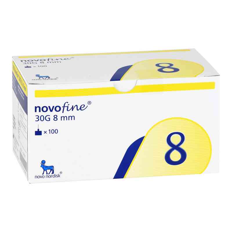 Novofine 8 Kanuelen 0,30x8mm 100 szt. od Medi-Spezial PZN 03746088