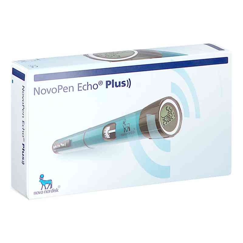 Novopen Echo Plus Injektionsgerät Blau 1 szt. od Novo Nordisk Pharma GmbH PZN 14412373