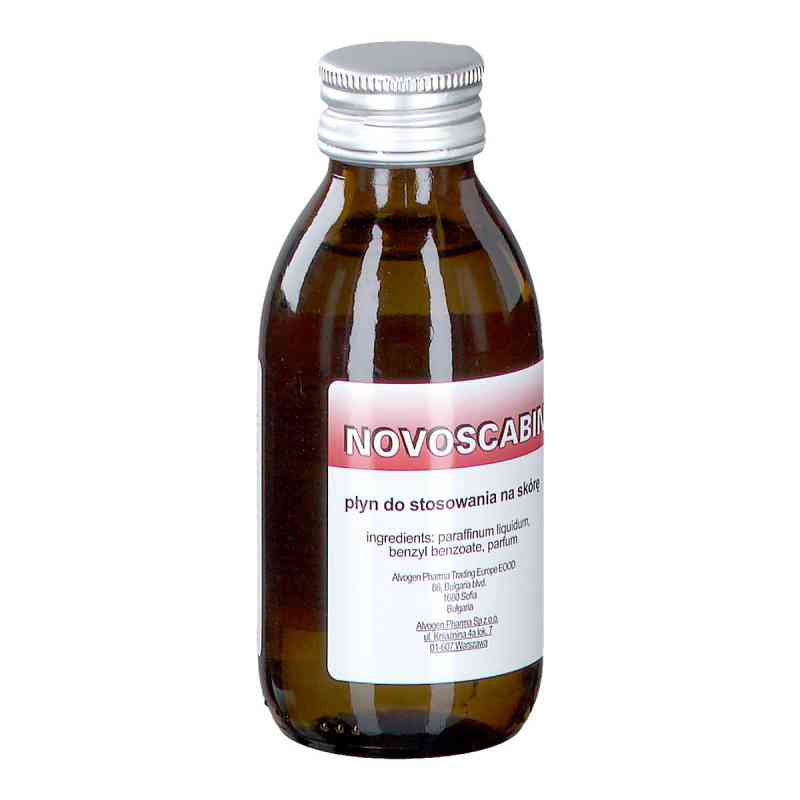 Novoscabin Płyn do stosowania na skórę 120 ml od ALVOGEN MALTA OPERATIONS (ROW) LTD. PZN 08302672
