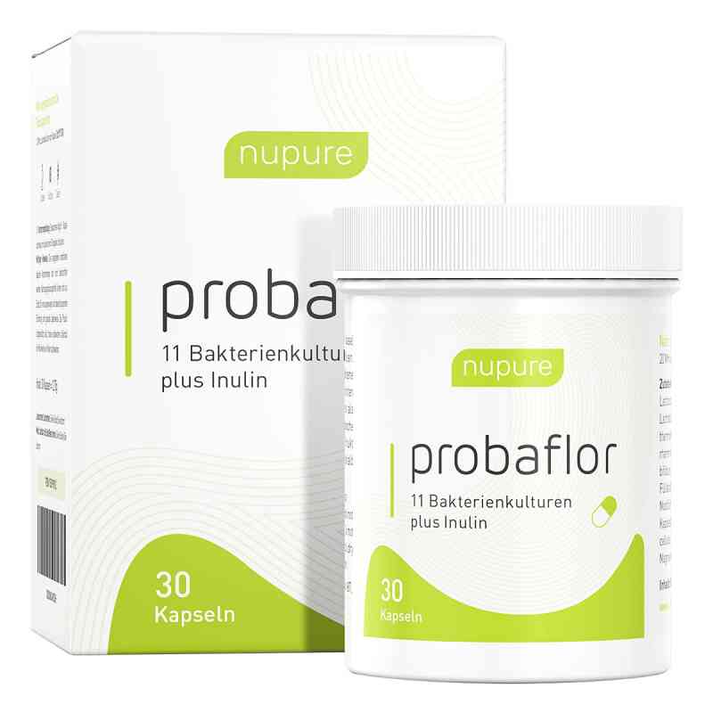 Nupure probaflor Probiotikum magensaftresistent   Kapseln 30 szt. od AixSwiss B.V. PZN 15399812