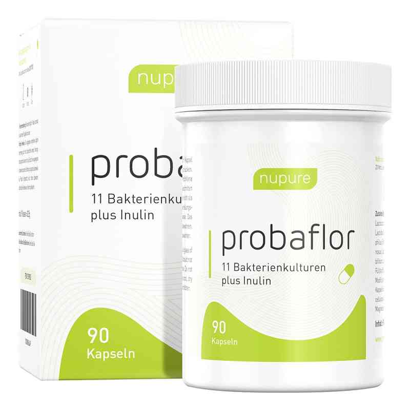 Nupure probaflor Probiotikum magensaftresistent kapsułki 90 szt. od AixSwiss B.V. PZN 15399835
