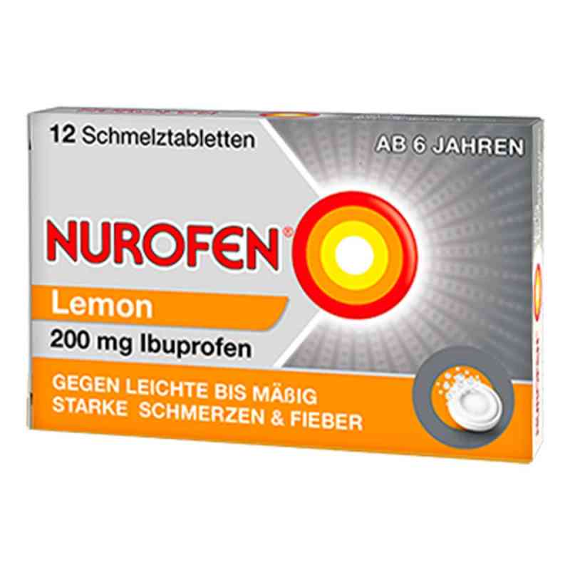 Nurofen 200 mg tabletki cytrynowe 12 szt. od Reckitt Benckiser Deutschland GmbH PZN 02547582