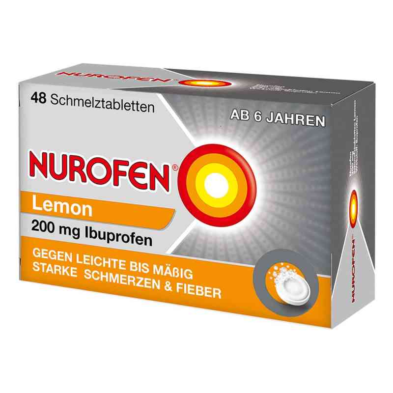 Nurofen 200 mg tabletki rozpuszczalne w jamie ustnej o smaku cyt 48 szt. od Reckitt Benckiser Deutschland GmbH PZN 03443838