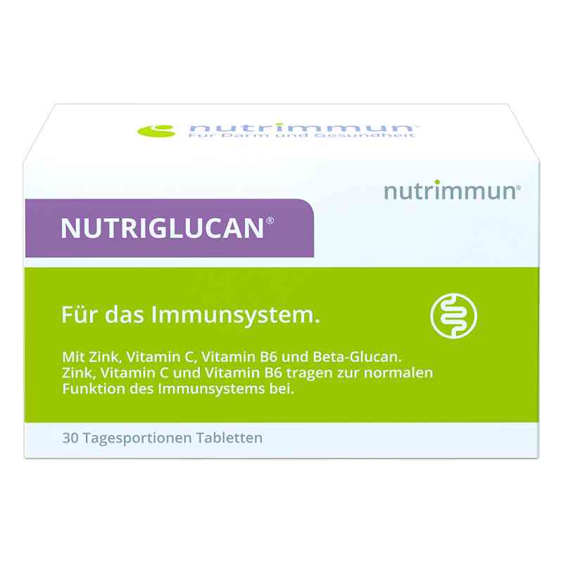 Nutriglucan tabletki 90 szt. od nutrimmun GmbH PZN 03736144
