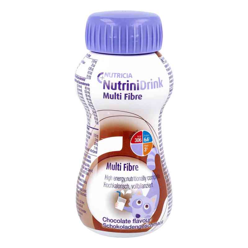 Nutrini Drink Multifibre napój czekoladowy 200 ml od Danone Deutschland GmbH PZN 06333487