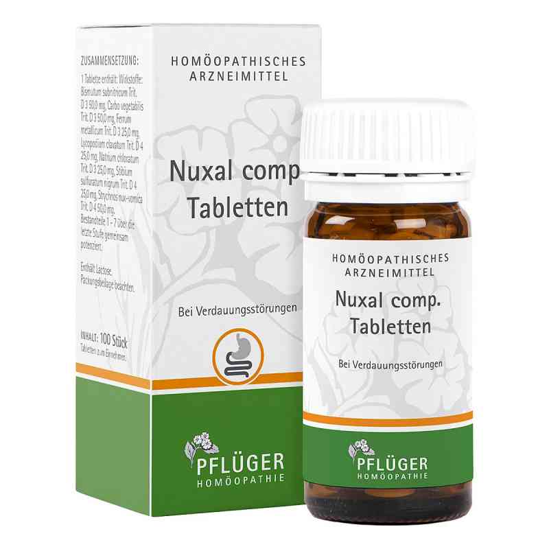 Nuxal comp. Tabl. 100 szt. od Homöopathisches Laboratorium Alexander Pflüger Gmb PZN 02888254