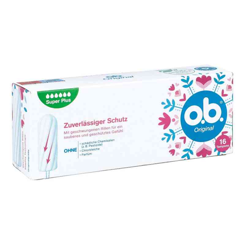 O.b. Tampons super plus 16 szt. od Kenvue Germany GmbH (Mass) PZN 04764102