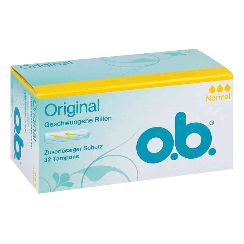 O.b. tampony normal 32 szt. od Johnson & Johnson GmbH PZN 04764065