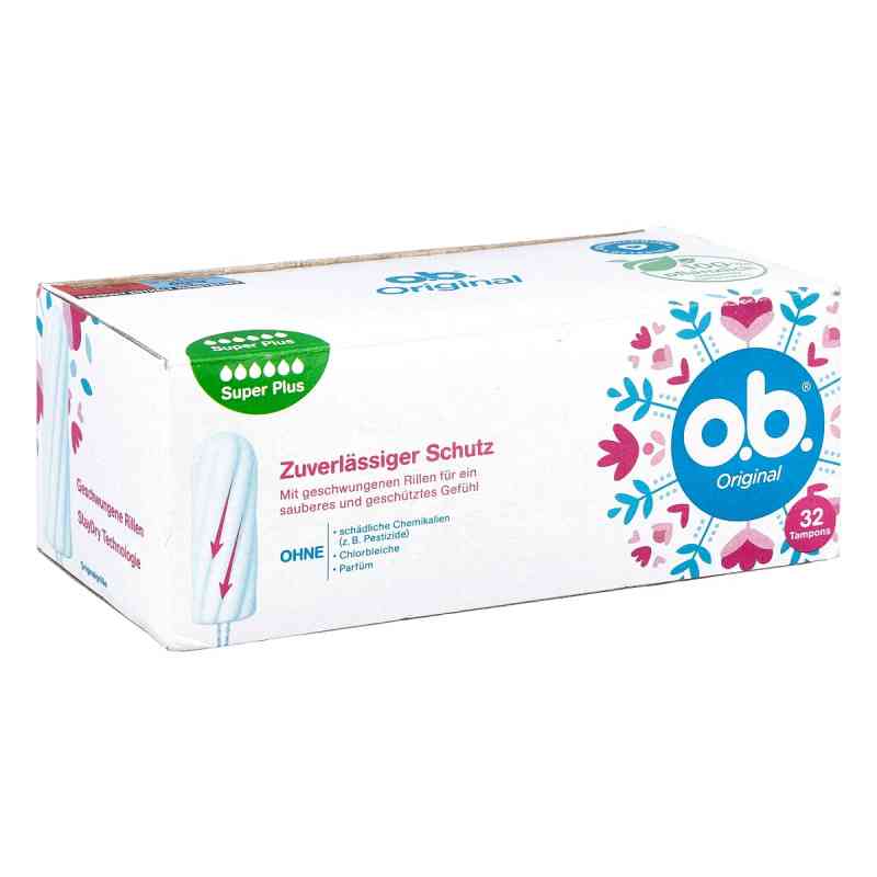 O.b. tampony Super Plus 32 szt. od Johnson & Johnson GmbH PZN 02006633