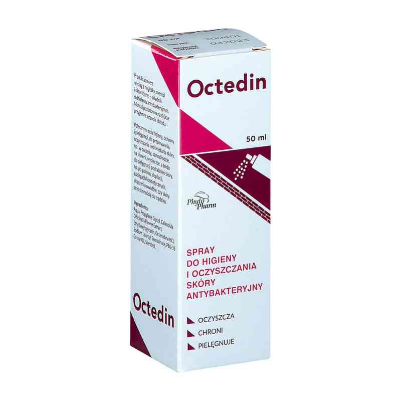 Octedin spray antybakteryjny 50 ml od PHYTOPHARM KLĘKA S.A. PZN 08301132