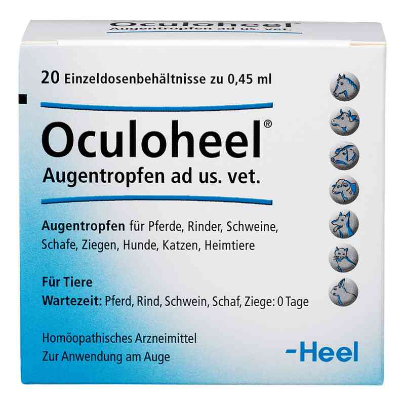 Oculoheel krople do oczu do stosowania weterynaryjnego 20 szt. od Biologische Heilmittel Heel GmbH PZN 06559470