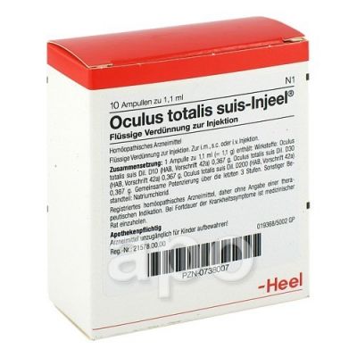 Oculus Tot. Suis Injeele ampułki 10 szt. od Biologische Heilmittel Heel GmbH PZN 00738007