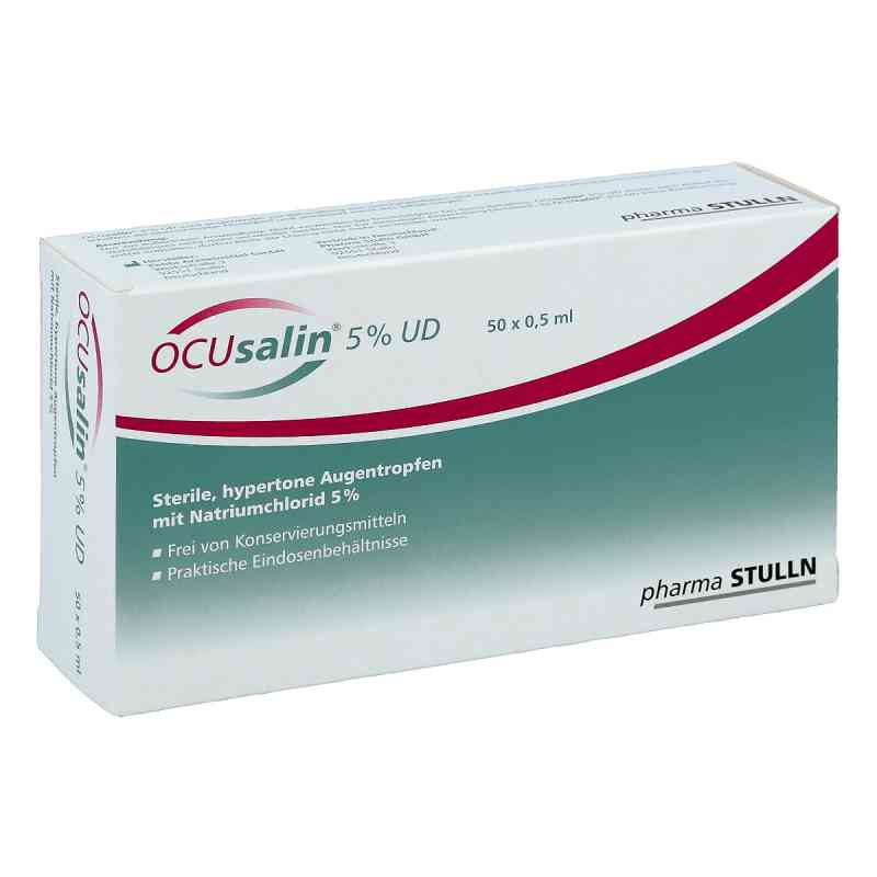 Ocusalin 5% Ud Krople do oczu 50X0.5 ml od PHARMA STULLN GmbH PZN 09332399