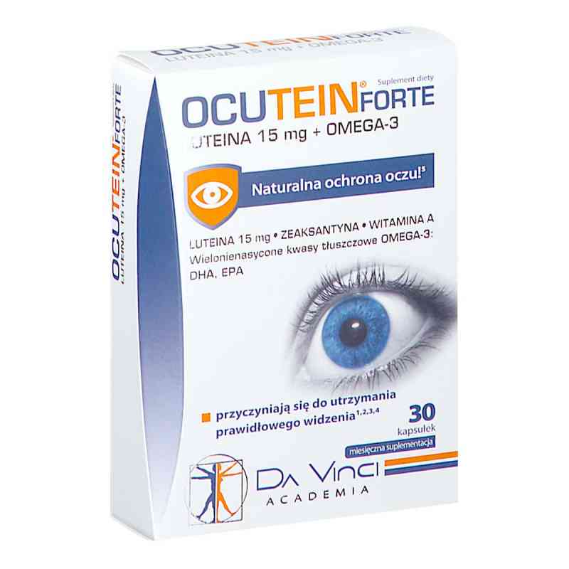 Ocutein Forte kapsułki 30  od SIMPLY YOU PHARMACEUTICALS A/S PZN 08304055