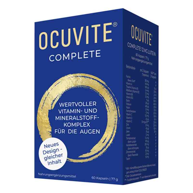 Ocuvite Complete 12 mg Lutein kapsułki 60 szt. od Dr. Gerhard Mann Chem.-pharm.Fabrik GmbH PZN 04871513