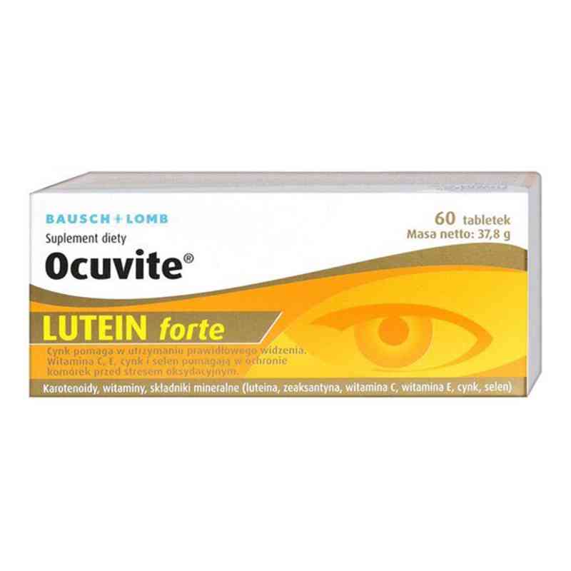 Ocuvite Lutein Forte 60  od BAUSCH & LOMB GMBH PZN 08300248