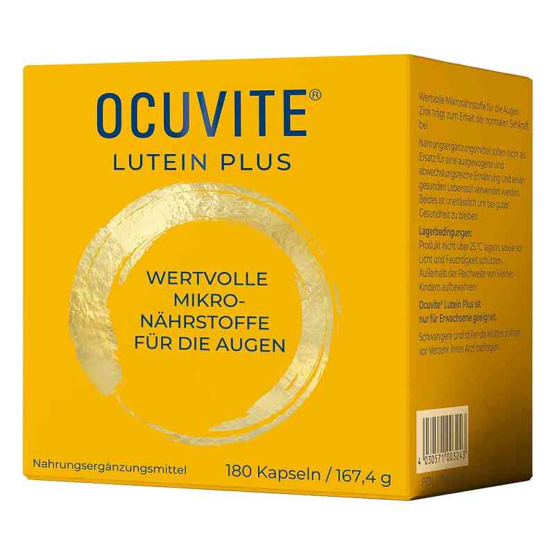 Ocuvite Lutein Plus kapsułki 180 szt. od Dr. Gerhard Mann Chem.-pharm.Fabrik GmbH PZN 09526620
