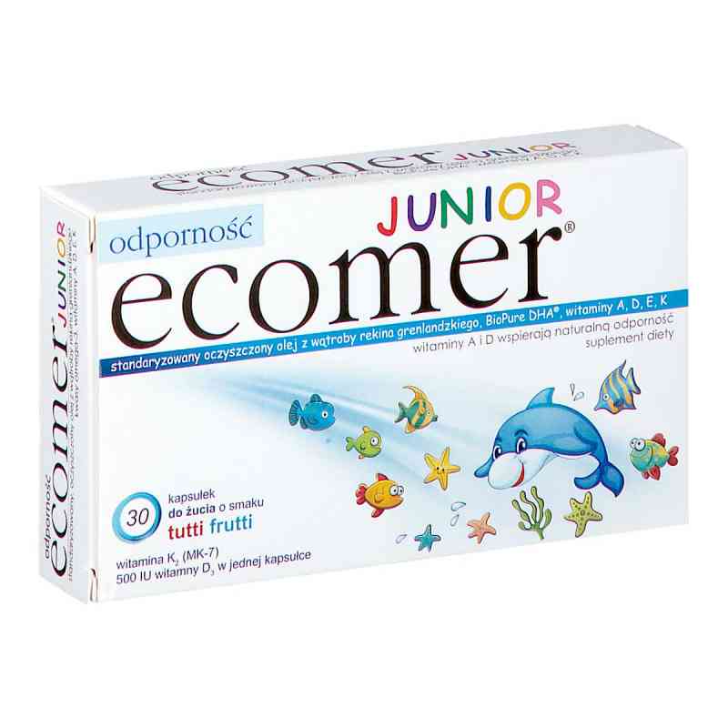 Odporność Ecomer Junior kapsułki 30  od KROTEX PHARM SP. Z O.O. SP. K. PZN 08302493