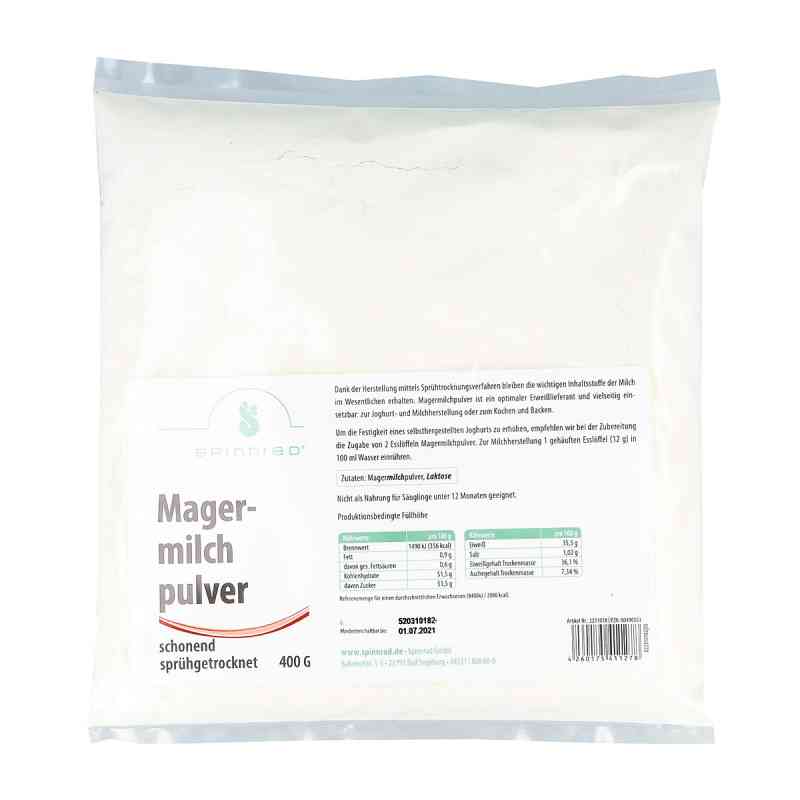 Odtłuszczone mleko w proszku 400 g od Spinnrad GmbH PZN 00490553