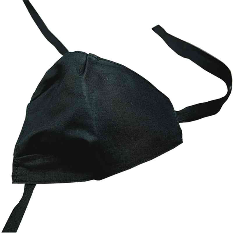 Ohrenbinde dreieckig schwarz mittel 1 szt. od Careliv Produkte OHG PZN 00759311