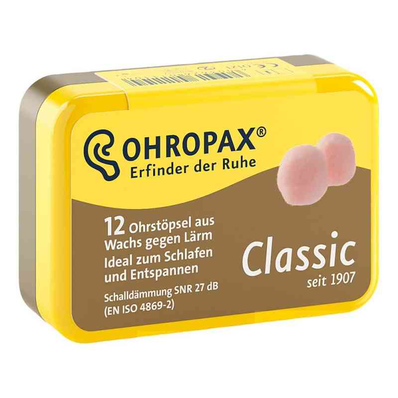 Ohropax Classic stopery przeciwhałasowe 12 szt. od OHROPAX GmbH PZN 00740091