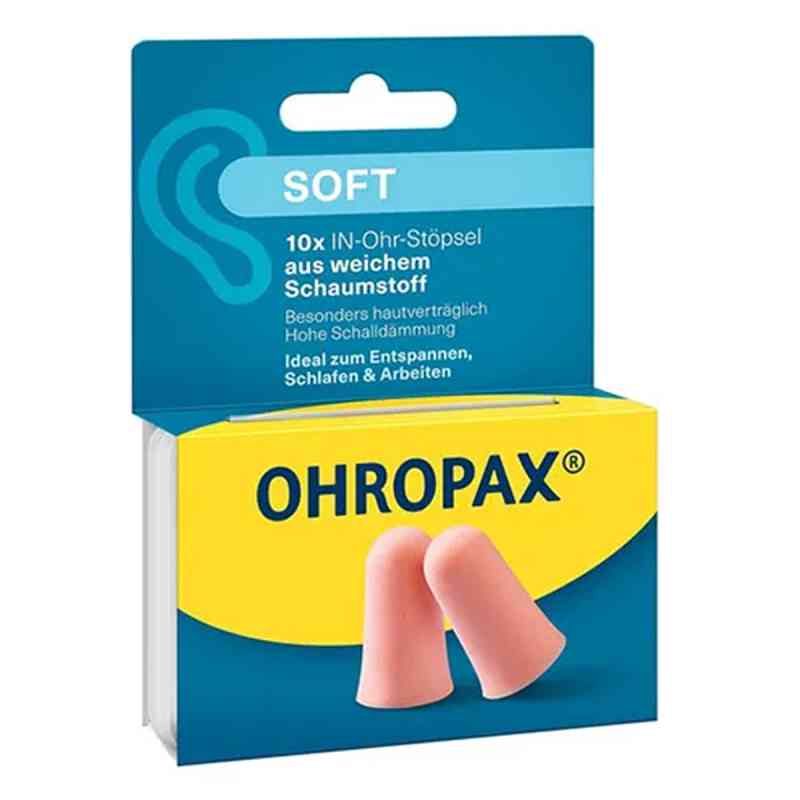 Ohropax Soft piankowe zatyczki douszne 10 szt. od OHROPAX GmbH PZN 19412679