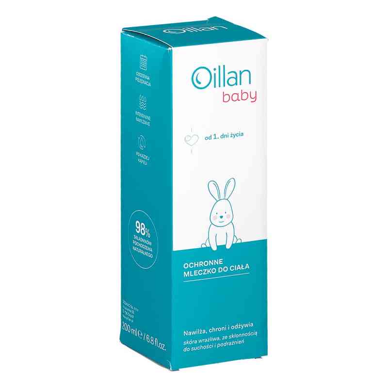 Oillan Baby Mleczko do ciała ochronne 200 ml od OCEANIC S.A. PZN 08306145