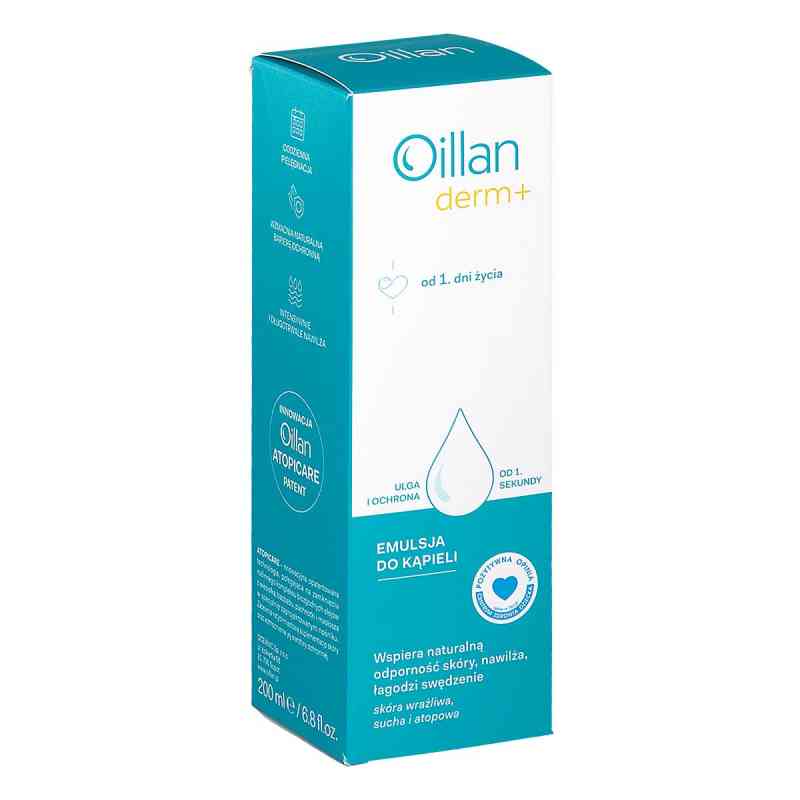Oillan Derm+ emulsja do kąpieli 200 ml od OCEANIC S.A. PZN 08306137