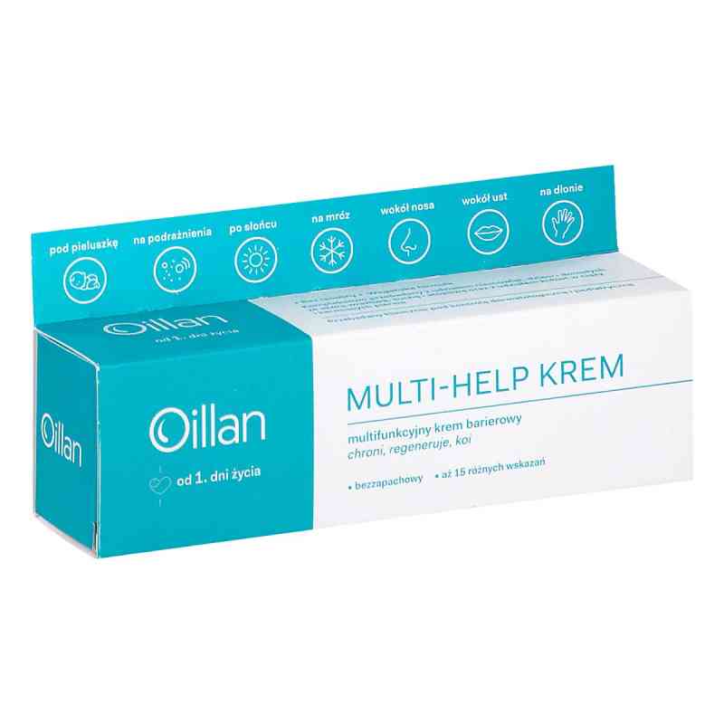 Oillan Multi-Help krem barierowy multifunkcyjny 50 ml od OCEANIC S.A. PZN 08306398