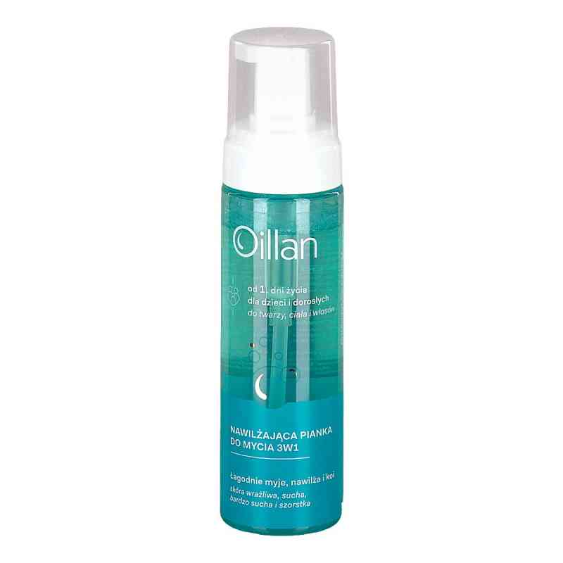 Oillan Pianka do mycia twarzy, ciała, włosów prebiotyczna 3w1 200 ml od OCEANIC S.A. PZN 08306148
