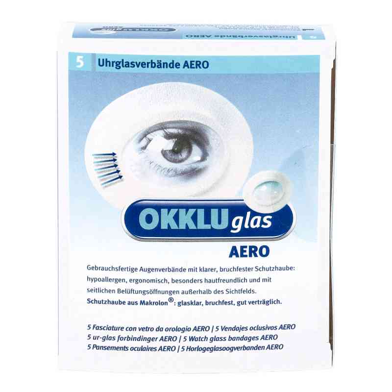 Okkluglas Aero Uhrglasverband 5 szt. od Berenbrinker Service GmbH PZN 04173619