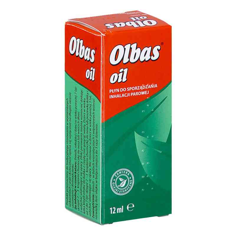 Olbas Oil płyn do sporządzania inhalacji parowej 12 ml od ELARA PHARMASERVICES EUROPE LIMITED PZN 08305962