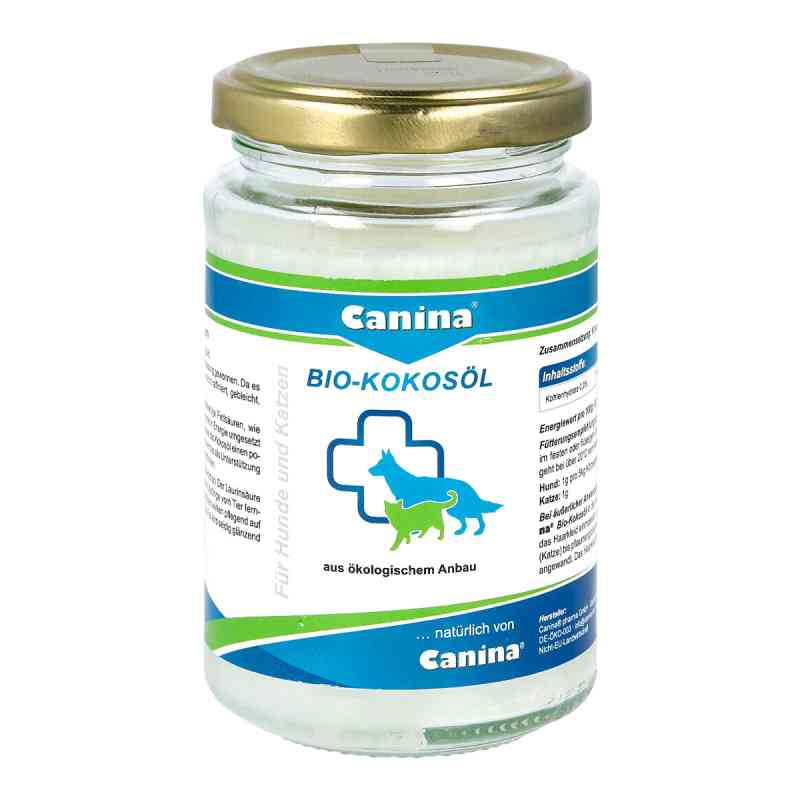 Olej kokosowy dla psów i kotów 200 ml od Canina pharma GmbH PZN 11311499