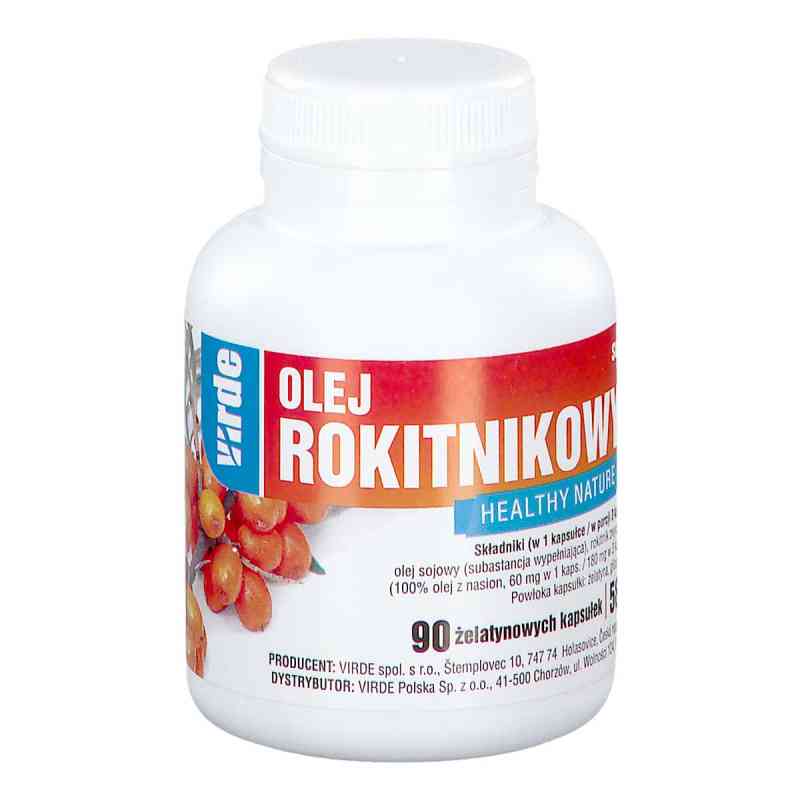 Olej rokitnikowy kapsułki Virde 90  od VIRDE PZN 08303356