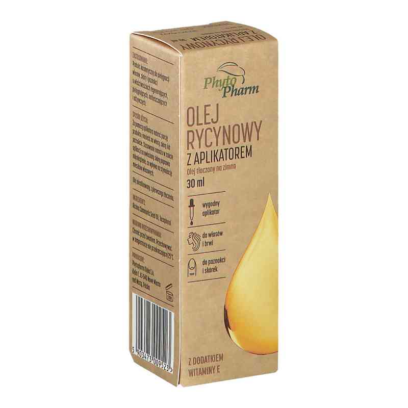 Olej rycynowy z aplikatorem 30 ml od PHYTOPHARM KLĘKA S.A. PZN 08301135