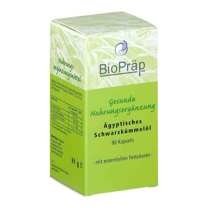 Olej z czarnuszki kapsułki 90 szt. od BioPräp Biolog.Präp.Handelsges.mbH PZN 01155957