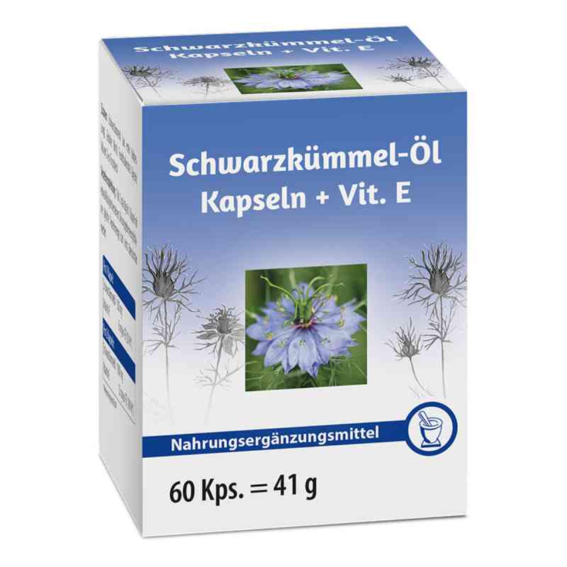 Olej z czarnuszki + witamina E kapsułki 60 szt. od Pharma Peter GmbH PZN 00746550