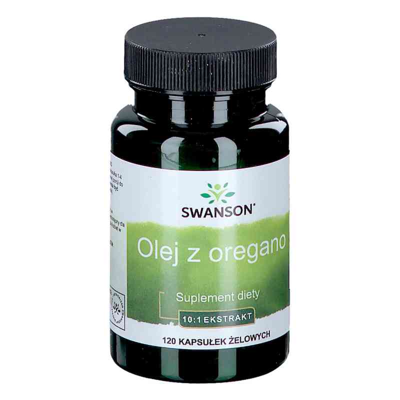 Olej z oregano Swanson kapsułki 120  od SWANSON HEALTH PRODUCTS PZN 08306102